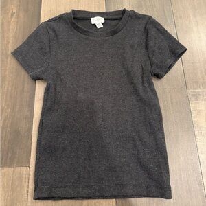 J.Crew Dark Gray Crewneck Tee